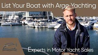 Sell Your Boat NOW with Argo Yachting