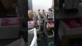 NP115 factory operation semi automatic napkin packing machine