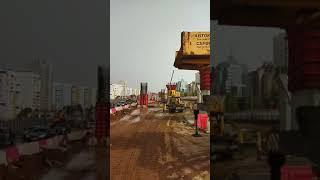 В Самаре началось строительство транспортной развязки в районе улиц Ново-Садовой и Советской Армии