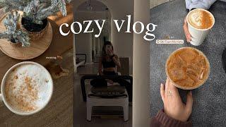 cozy home vlog | clean with me, new nails, life updates 