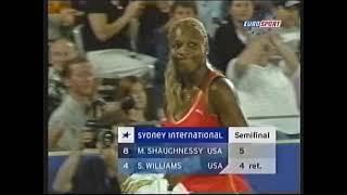 2002 Sydney Semifinal Shaughnessy vs S.Williams