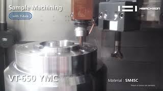 VT-650 YMC | Y-Axis | CNC Lathe | Vertical Turning Center | Hwacheon Asia