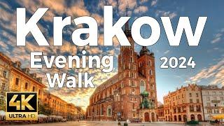 Krakow, Poland Evening Walking Tour - With Captions