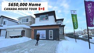 Canadian Houses| Inside a $650,000 Modern House| Life In Canada| Houses in Leduc Alberta