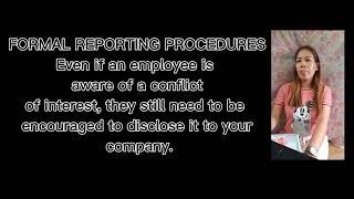 CONFLICT OF INTEREST IN THE WORKPLACE