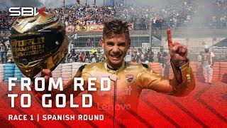 FROM RED TO GOLD  Bautista turns on the style with Championship celebrations  | #ESPWorldSBK 