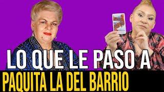 LA VERDADERA CAUSA DE LA PARTIDA DE LA CANTANTE PAQUITA LA DEL BARRIO