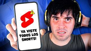 intenté LLEGAR AL FONDO DE YOUTUBE SHORTS