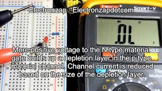 J175 P channel JFET transistor first testing of this new component