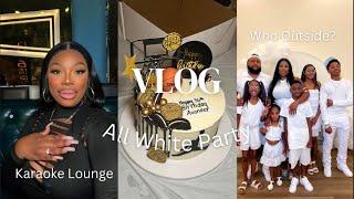 CHICAGO VLOG: WHY I HAD TO LIE TO MY HUSBAND ALL WHITE PARTY KARAOKE LOUNGE