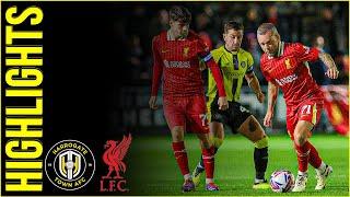 Harrogate Town v Liverpool U21 Highlights