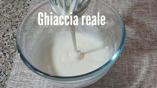 Come fare la GHIACCIA REALE PERFETTA per glassare e decorare i biscotti  FACILISSIMA E VELOCE