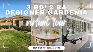 Tour a Beautiful Gardenia with Enclosed Lanai in The Villages of Bonita inThe Villages, FL.