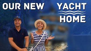 FINALLY! WE REVEAL OUR NEW YACHT - HOME (watch till the end)