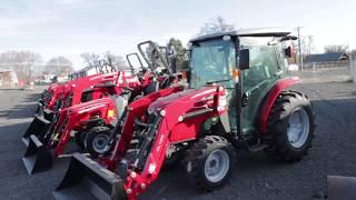 Massey Ferguson 1735M With Cab and DL125 Loader