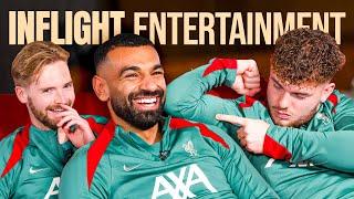 Kelleher, Salah and Elliott reactions to famous Liverpool moments | In-Flight Entertainment