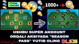 DLS24 FULL FITNESS ACCOUT DLS AKSIYA  RONALDO 98, MARSELO, MESSI, NEYMAR, BALE, POGBA, MANE..