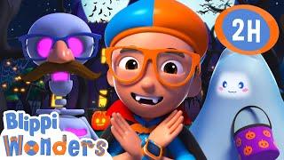 Halloween Song | Blippi Wonders | Moonbug Kids - Play and Learn