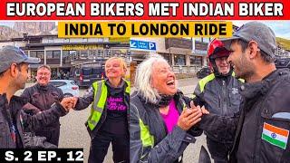 [S.2 EP. 12] This happened when European Bikers Met Indian Biker in Italy  India to London Ride