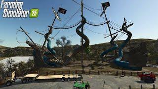 LIVE: PLAYGROUND DONE NOW TIME FOR A BIG TRACTOR!! | Farming Simulator 25 Riverbend Episode 26