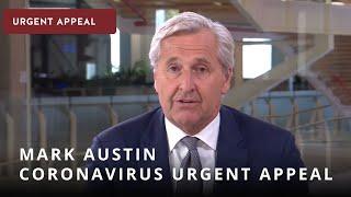 Mark Austin - Urgent Coronavirus Appeal | ShelterBox