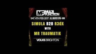 MR TRAUMATIK x SIMULA x R3DX x BRIGHTON