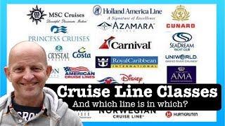 Cruise Tips: 4 Different Cruise Line Classes and Grades (and which line is in each)