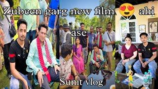 Zubeen garg new Assamese filim behind the scenes  2023 sunit chutia vlog