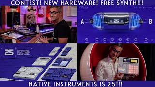 Native Instruments-25 years!! Free synth, new hardware, huge contest!