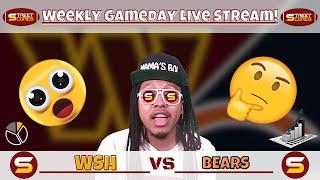 JAYDEN DANIELS HAIL MARRY MIRACLE! Commanders BEAT Bears! LIVE  REACTION ANALYSIS STREAMYUH!!!