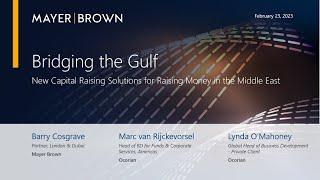 Bridging the Gulf - New Capital Raising Solutions for Raising Money in the Middle East