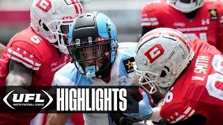 Arlington Renegades vs. D.C. Defenders Extended Highlights | United Football League