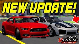 NEW Licensed Fords + Limited Porsche In Vehicle Legends Roblox!