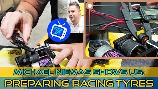 Michael Neimas brings the fire on tyre preparation for a race! #slotcarsforever