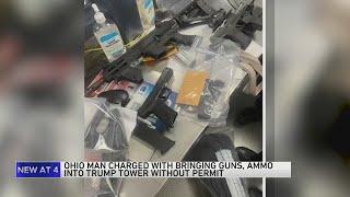 Ohio man, 21, charged after arms cache found inside rooms at Chicago's Trump Tower