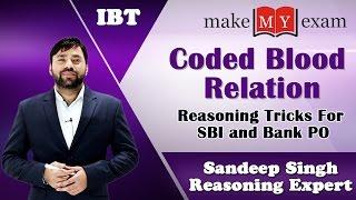 Coded Blood Relation Reasoning Tricks For SBI and Bank PO By Reasoning Expert Sandeep Singh