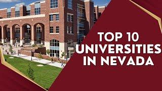 10 Best Universities in Nevada | Top Universities in Nevada