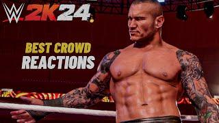 12 BEST CROWD REACTIONS FROM ENTRANCES IN WWE 2K24