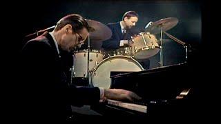 Bill Evans Trio, BBC studio, London, March 19th, 1965 (colorized)