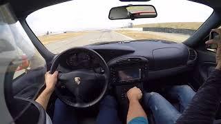 Porsche 911 GT2 on track