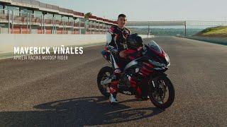 Aprilia RS 457 |  Track test by Maverick Viñales 