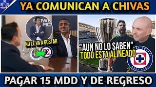 ¡PAGAR LOS 15 MDD Y ALVARADO REGRESARÁ! LA PROPUESTA l TITO VE A CRUZ AZUL CAMPEON DE CONCACAF