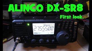 Alinco DX-SR8 First look & on air test.