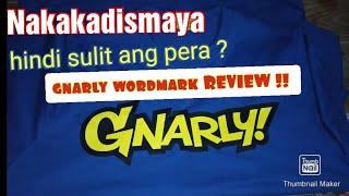 #LOCALGOODS - Gnarly shirt "wordmark" local clothing brand REVIEW !!