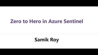 Zero to Hero in Azure Sentinel | Microsoft 365 Virtual Marathon 2021