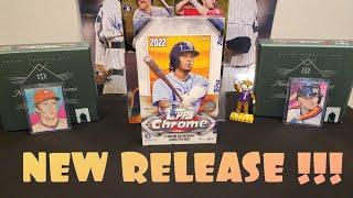 NEW RELEASE!!! 2022 Topps Chrome Hobby Box Rip..