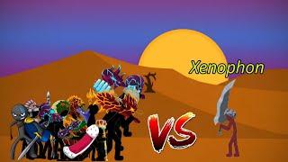 Xenophon Vs All Skin's Of Units | Stick War Legacy