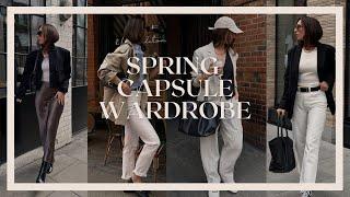 SPRING CAPSULE WARDROBE 2023 | MY MOST WORN HIGHSTREET ITEMS | CLASSIC MINIMAL STYLE| Ciara ODoherty