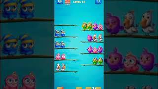 Asr gaming life. play bird sort puzzle ️ ️and win ️| level 13 #gaming  #trending #viral  #youtube
