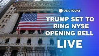 Watch live: President-elect Donald Trump rings opening bell at NYSE